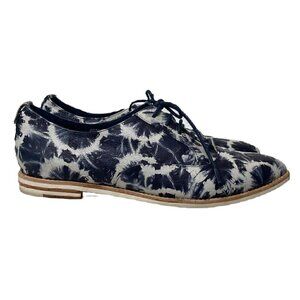 Black Sheep Empire LEE Blue & White Oxford Loafers